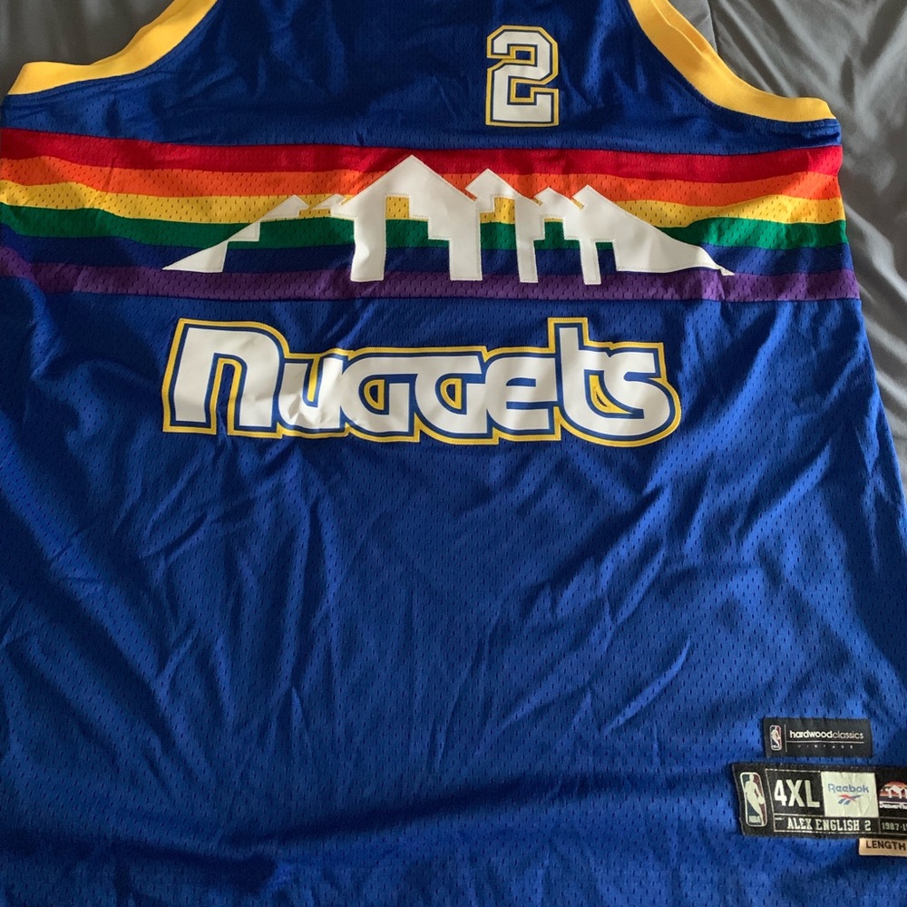Denver Nuggets Alex English Jersey